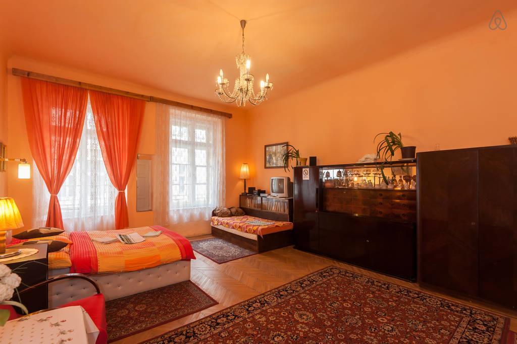 Luxury Family Hotel Royal Palace Prague Exterior photo A room at the hotel
