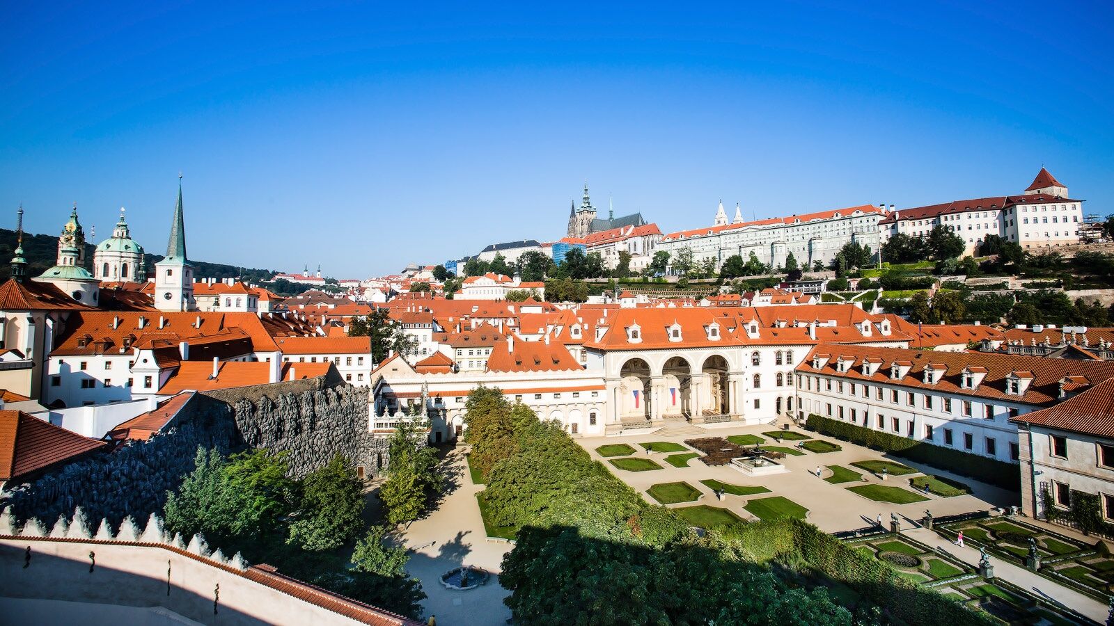 Luxury Family Hotel Royal Palace Prague Exterior photo Melk Abbey